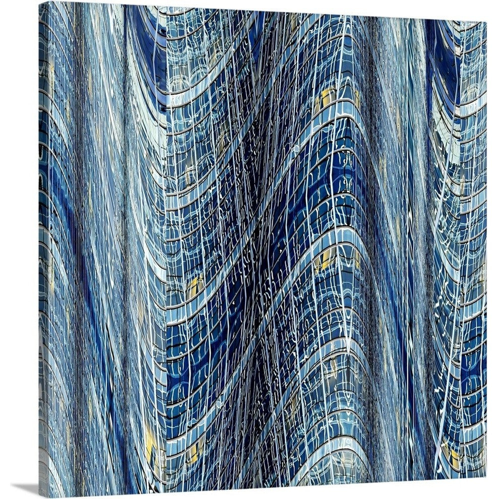 "Windows I" Wrapped Canvas Art Print, 24"x24"x1.5"