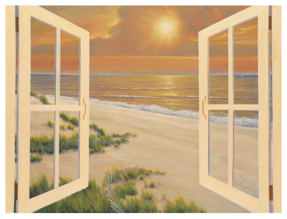 "Window Of Dreams" Digital Paper Print by Diane Romanello, 42"x32"