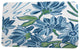 Floral Frolic Iona Floral Print Bath Mat, Blue, 21"x34"