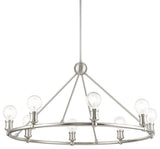Lansdale 8 Light Brushed Nickel Chandelier