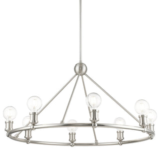 Lansdale 8 Light Brushed Nickel Chandelier