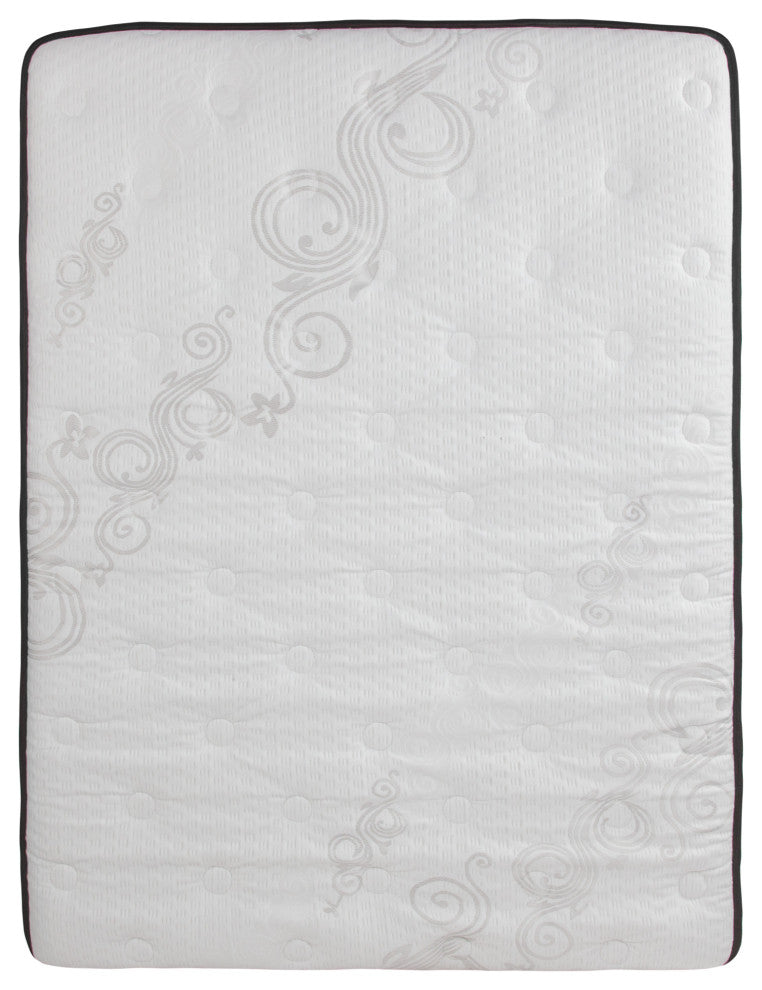 Roseto FFIF91951 Capri Comfortable 12" Thick Full Size Bed Memory - White