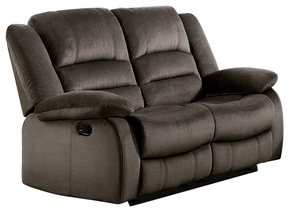 Falun Reclining Sofa Collection, Chocolate, Loveseat