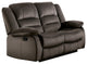 Falun Reclining Sofa Collection, Chocolate, Loveseat