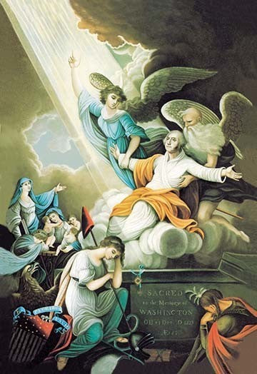 Ascension to Heaven - Canvas Poster 20" x 30"