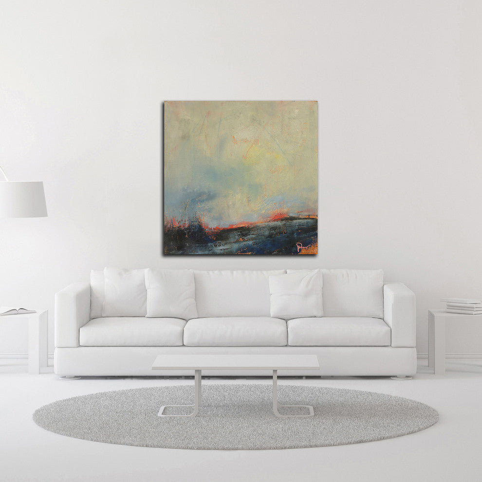 Burnout by Patrick Dennis, Print on Canvas, 30"x30"