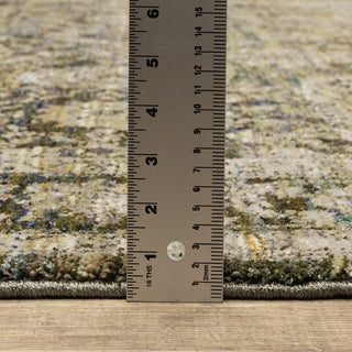 Oriental Weavers Andorra Green/ Brown Oriental Indoor Area Rug 10'X13'2"