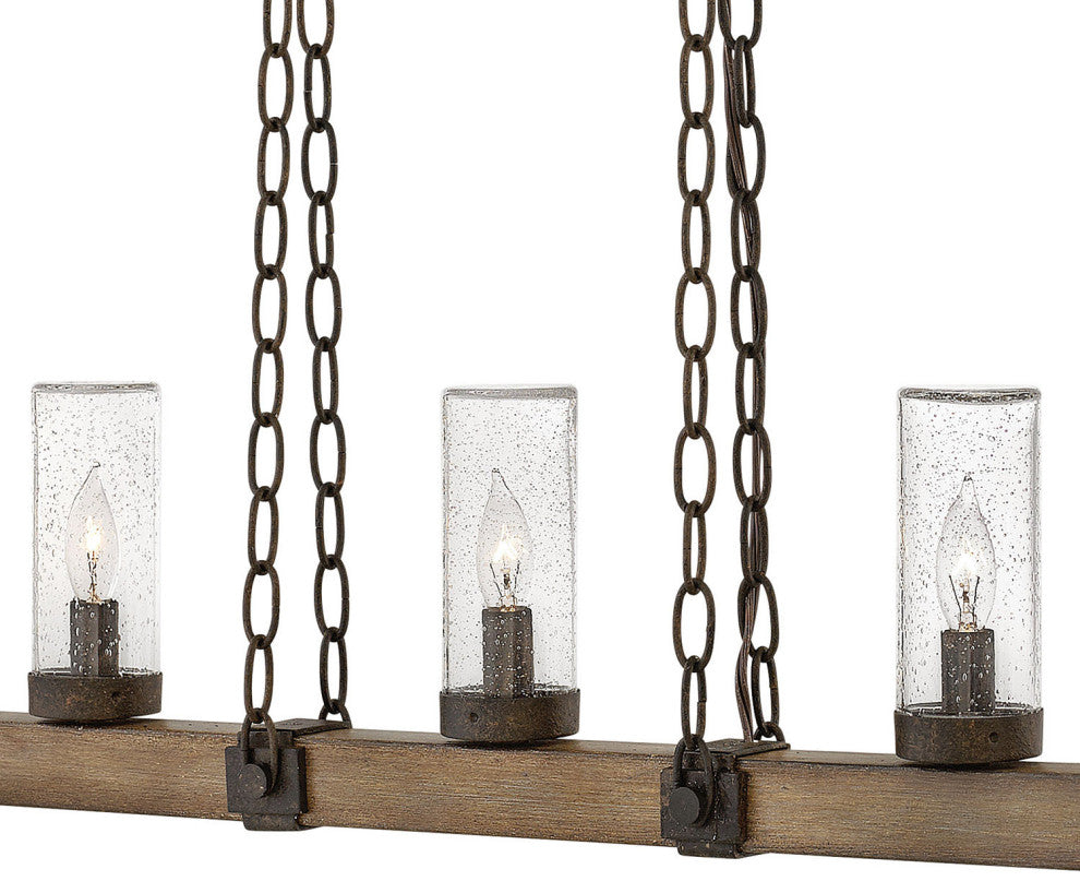Hinkley Sawyer Five Light Linear, Sequoia