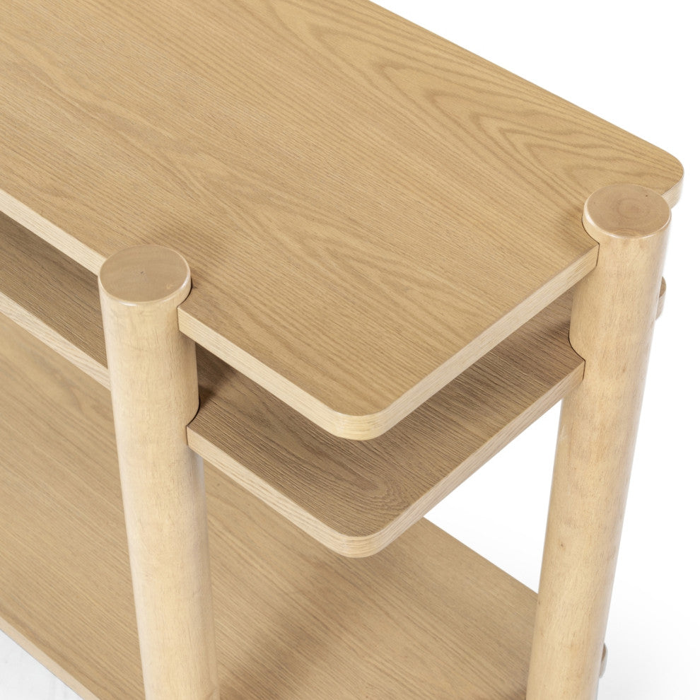 Safavieh Couture Edisyn Wood Console Table, Natural