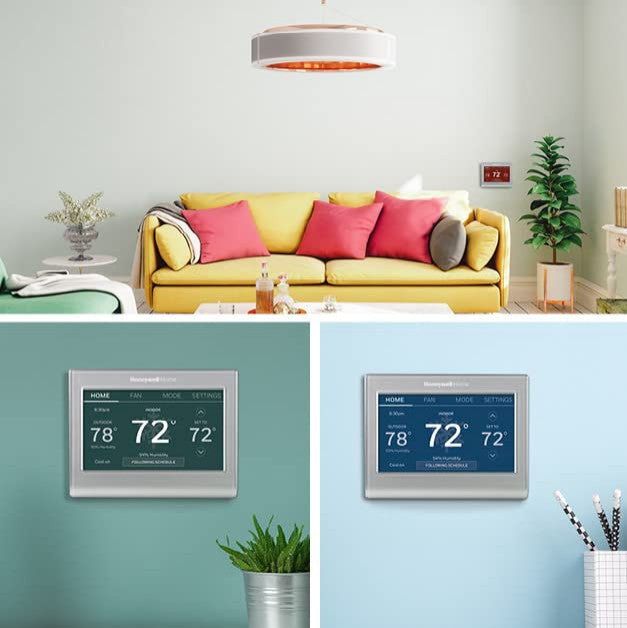 RENEWRTH9585WF Wi-Fi Smart Color Thermostat, Renewed