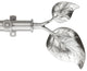 Eve Curtain Rod 13/16" 28-48", Satin Nickel