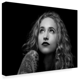 Nick Van Dijk 'Sophie Jane Portrait' Canvas Art, 19"x14"