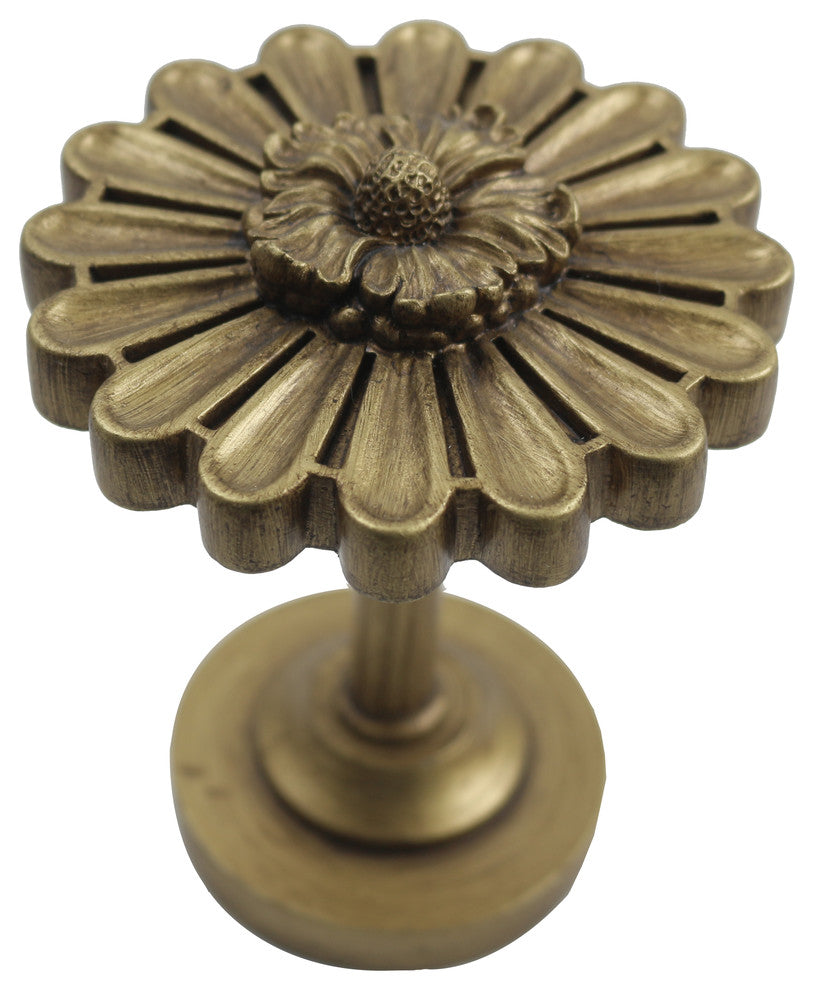 Bellis Medallion Drapery Holdback, Renaissance Gold