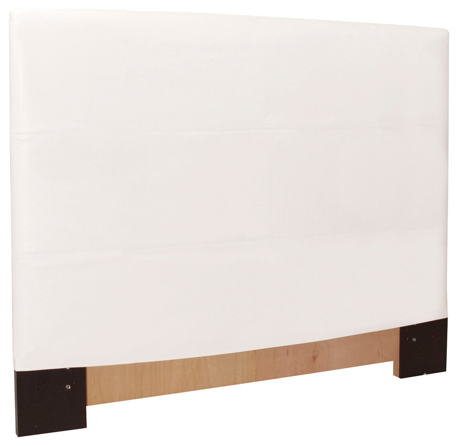 Avanti Full Queen Headboard Slipcover, White