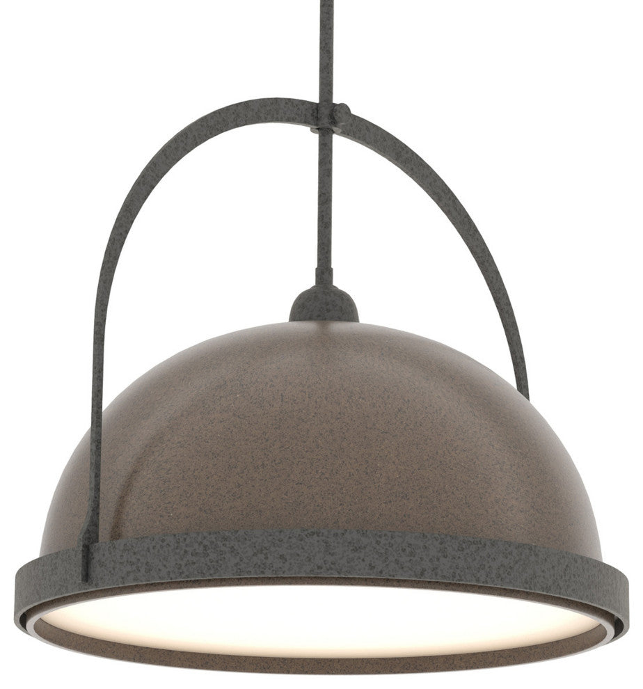 Atlas Large Pendant, Natural Iron, Bronze, Standard Height