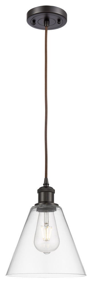 Innovations 516-1P-OB-GBC-82 1-Light Mini Pendant, Oil Rubbed Bronze