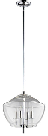 Cyan Design Empoli Four Light Pendant, Chrome
