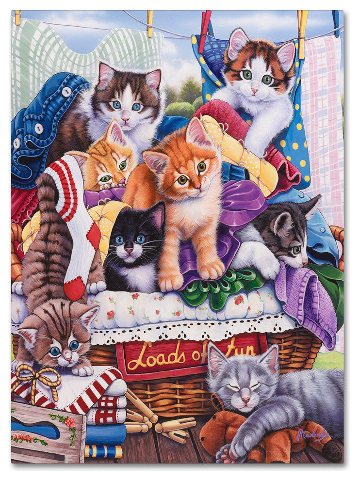 Jenny Newland 'Loads of Fun' Canvas Art, 32x24