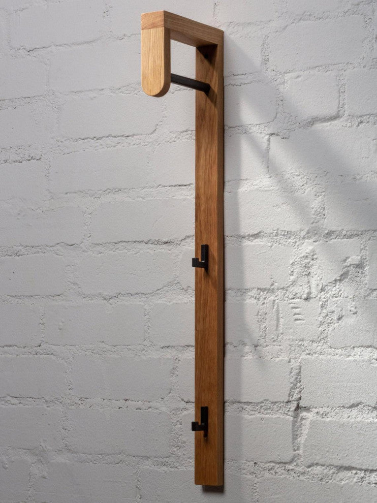 Wooden Entryway Wall Mounted Coat Rack