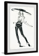 "Asian Fashion" Framed Painting Print, 24"x36"