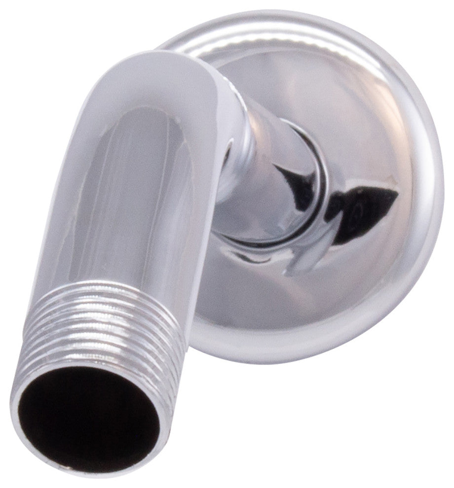 10" Shower Arm In Oil Rubbed Bronze, Polished Chrome