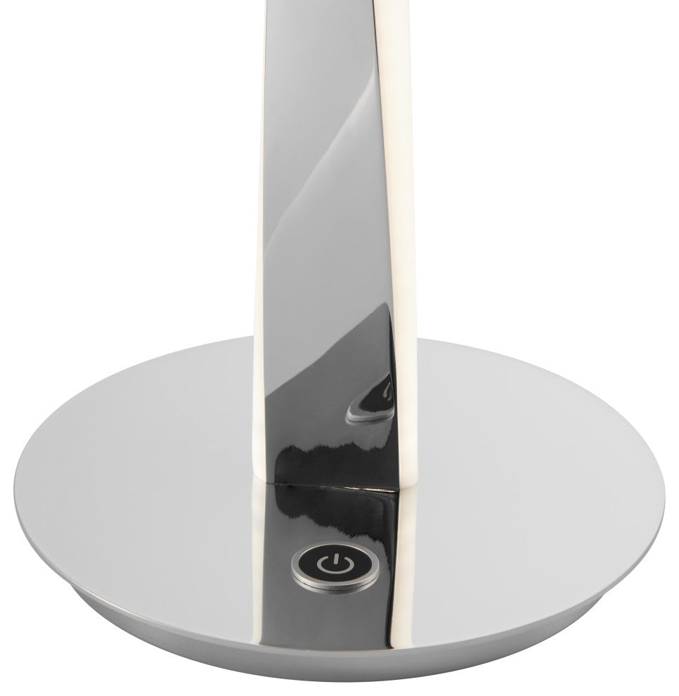 Tomlinson Touch Dimmable Integrated LED Chrome Table Lamp