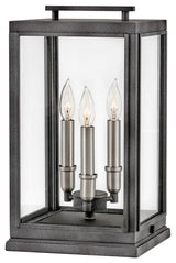 Hinkley Sutcliffe Medium Pier Mount Lantern, Aged Zinc