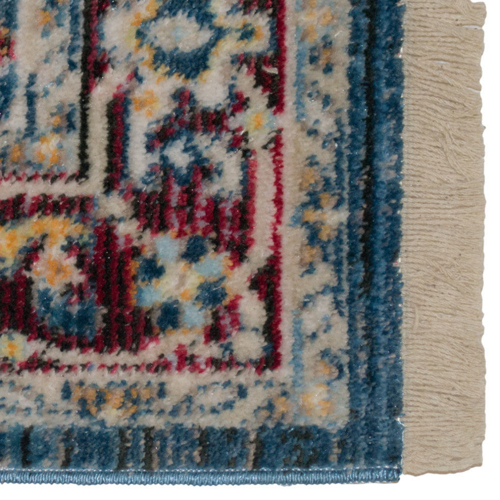 Machine Made Polyester Durable Indoor Outdoor Washable Oriental Pattern Footmat