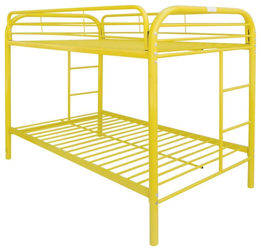 Acme Thomas Twin/Twin Bunk Bed Yellow
