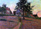 Armand Guillaumin Damiette Sunset, 18"x27" Wall Decal Print