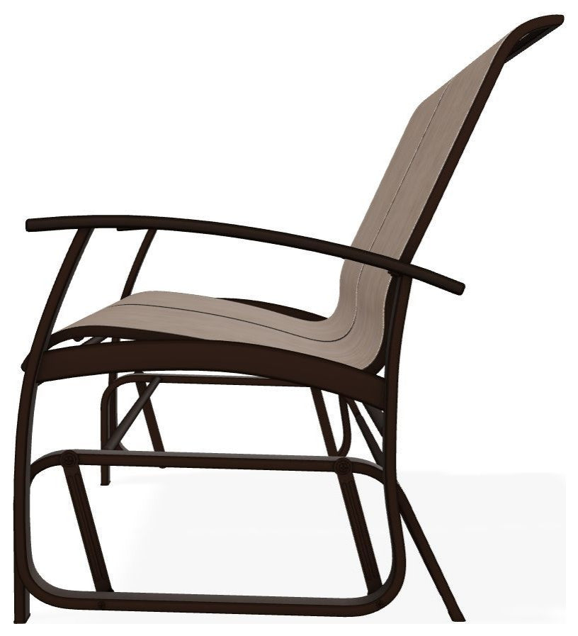 Belle Isle Sling 2-Seat Glider, Augustine Fennel/Kona