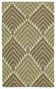 Rug N Carpet - Handmade Wool 3' 6'' x 5' 8'' Flatweave Dhurrie Kilim Rug