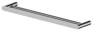 ZLINE Crystal Bay Double Towel Rail, Chrome, CBY-TRD-CH