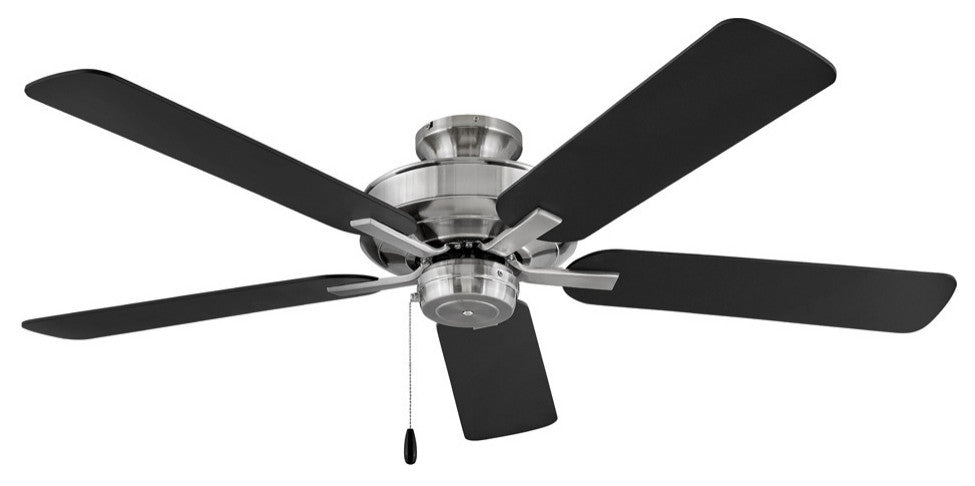 Hinkley Metro 52" Indoor Dual Mount Ceiling Fan, Brushed Nickel