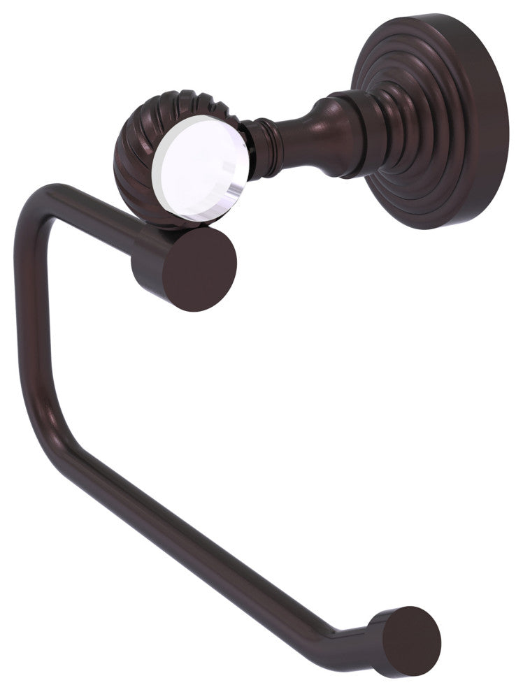 Pacific Grove Euro Style Twisted Toilet Tissue Holder, Antique Bronze