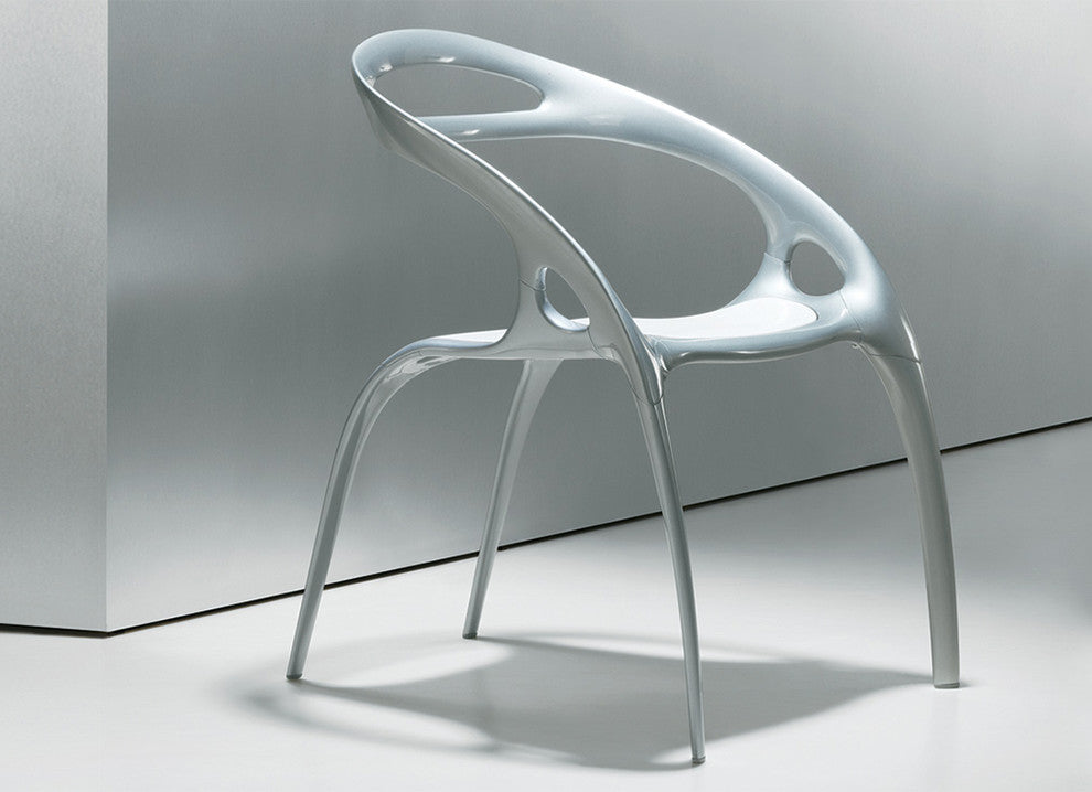 Ross Lovegrove Modern Go Chair, Bernhardt Design, White