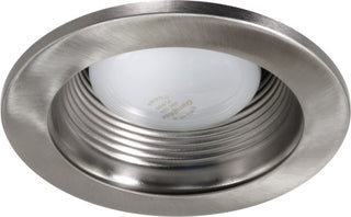 NICOR 4" Recessed Baffle Trim in Nickel