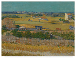 Vincent Van Gogh 'The Harvest' Canvas Art, 24"x18"