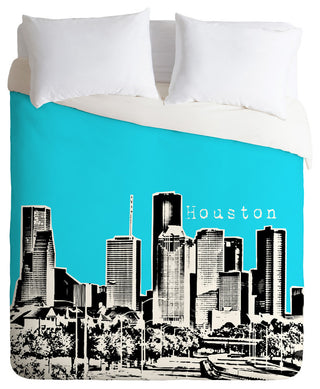 Deny Designs Bird Ave Houston Sky Duvet Cover - Lightweight