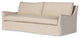 Monette Slipcover Sofa-94"-Natural