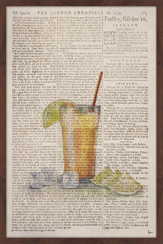 "Tom Collins" Framed Painting Print, 12"x18"