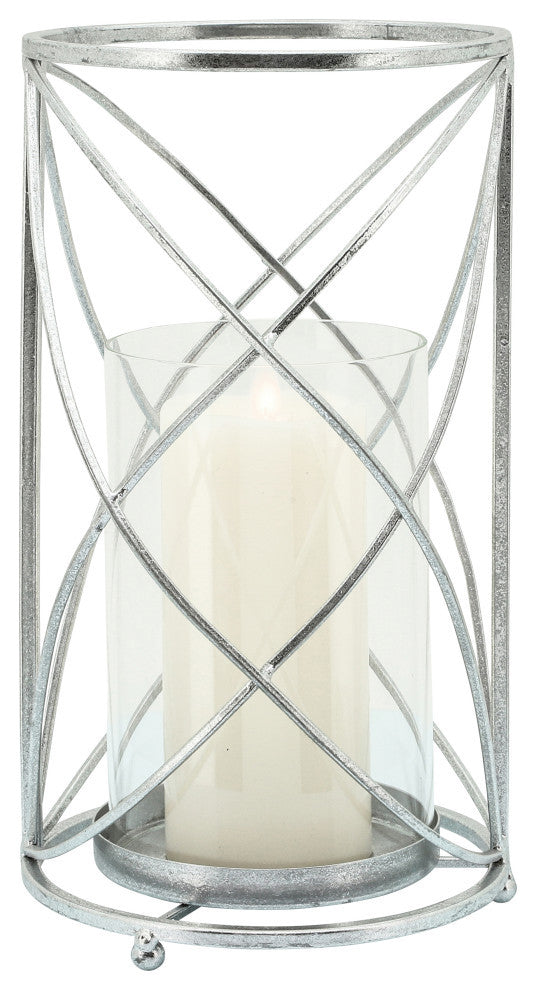 Metal 13" Table Top Decor, Silver