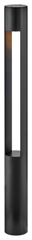 Hinkley Lighting 15601 Atlantis 12V 5.7VA 30" Tall Round Bollard - Satin Black