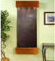 Inspiration Falls Wall Fountain, Rustic Copper, Multi Color Featherstone, Square