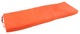 51"X19" Solid Microsuede Bench Cushion, Tangerine Dream