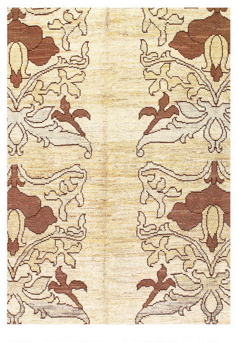 Fine Hand Knotted Persian Sultanabad Rug 7'8"x11'6"