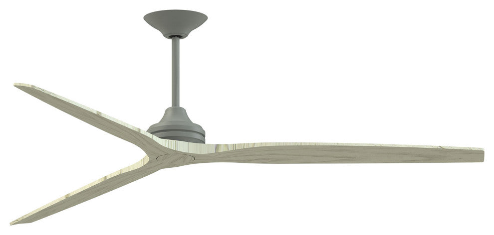 Fanimation Spitfire Ceiling Fan in Antique Graphite, 84"