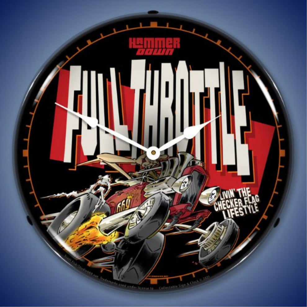SF21011178 Full Throttle Clock