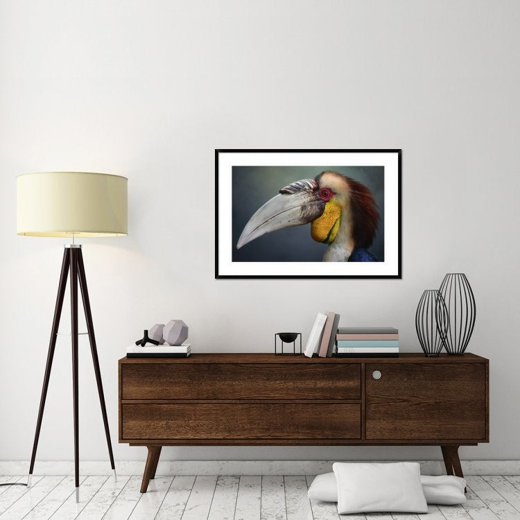 "Jabrix" Framed Digital Print by Fahmi Bhs, 44x30"