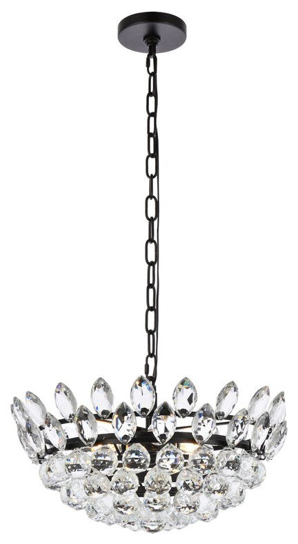 Eleana 18" Pendant, Black